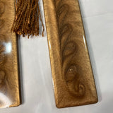 Bronze Swirl Bookmarks🔴(4-6 week delivery time)