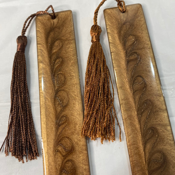 Bronze Swirl Bookmarks🔴(4-6 week delivery time)