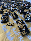 Golden Fu*ks Dominos 🔴(4-8 week delivery time)